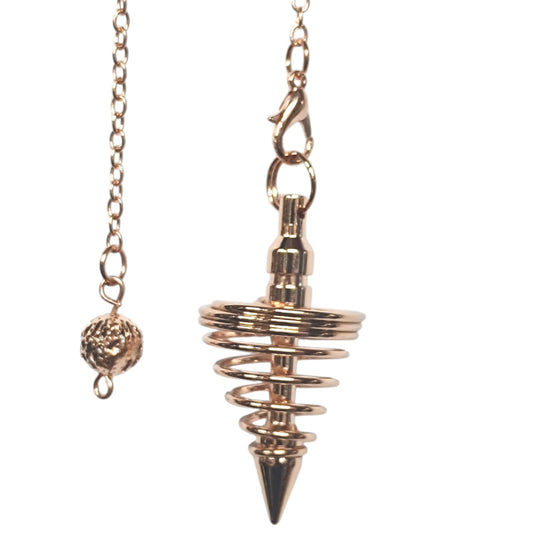 Pendulo Metal Muelle Color Cobre Ref: 600102200-04