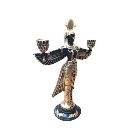Figura Resina Diosa Egipcia Isis 23x15 Cms Aprox REF: 600104407