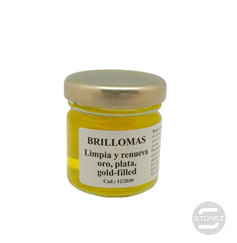 Cargue la imagen en el visor de la galería, 9788478548989 Caja 12 Unidades De Liquido Limpiador De Joyas Brillomás 41 ML.
