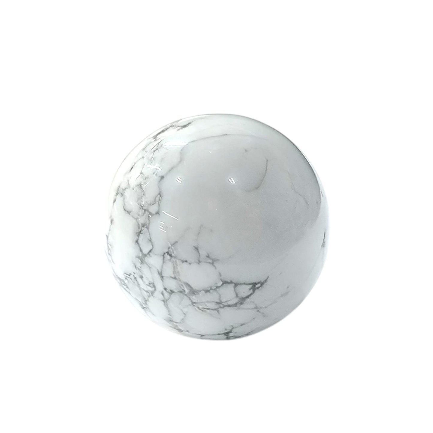 Esfera Piedra Natural Howlite 40mm Aprox