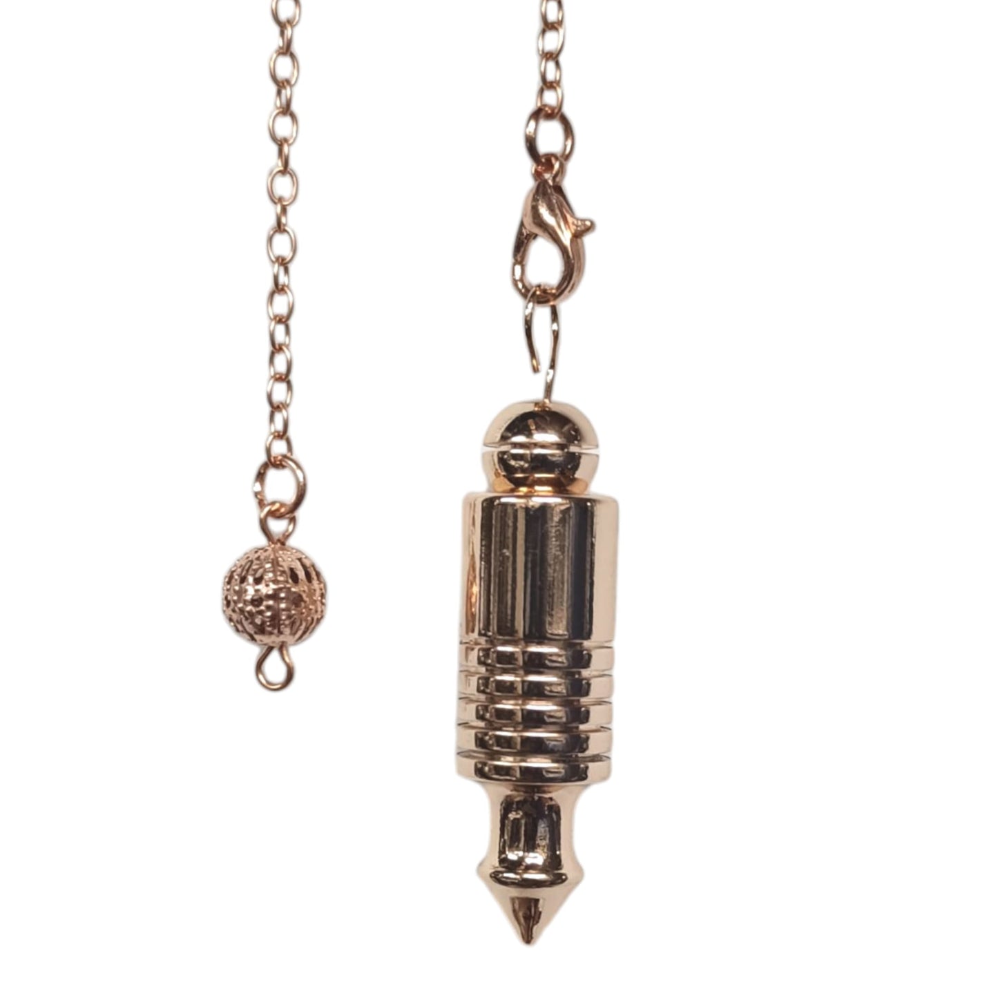 Pendulo Metal Color Cobre Parte Superior Con Rosca Para Testigo 600103554-03