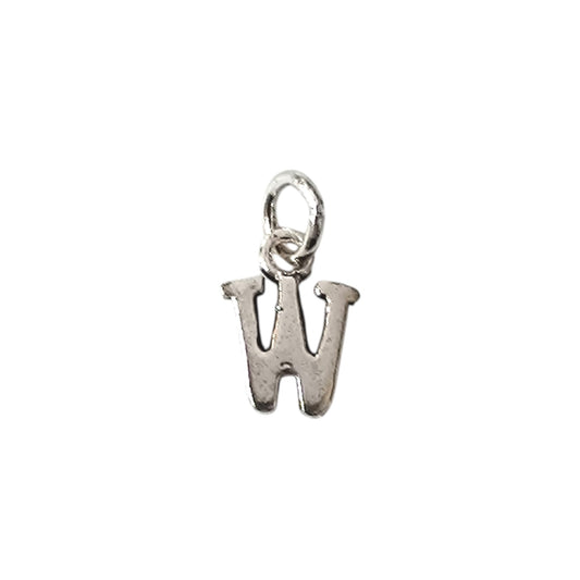 Colgante De Plata 925 Letra W 10 mm Aporx 55293-23