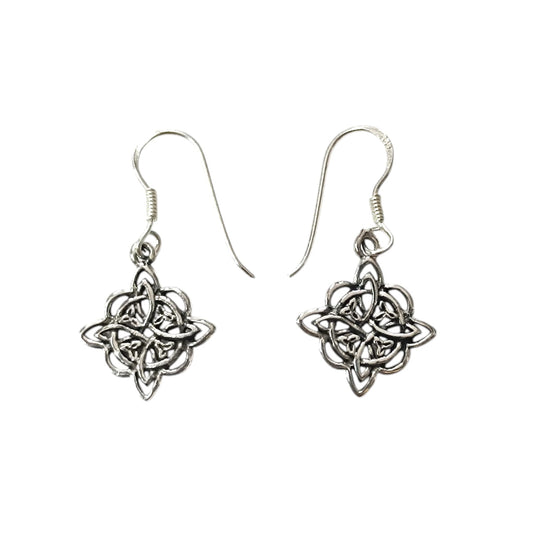 Pendientes Plata 925 Nudo De Bruja 16 mm Aprox 500303568