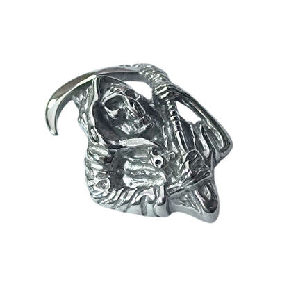 600104129-01 Colgante Acero Santa Muerte 33 mm