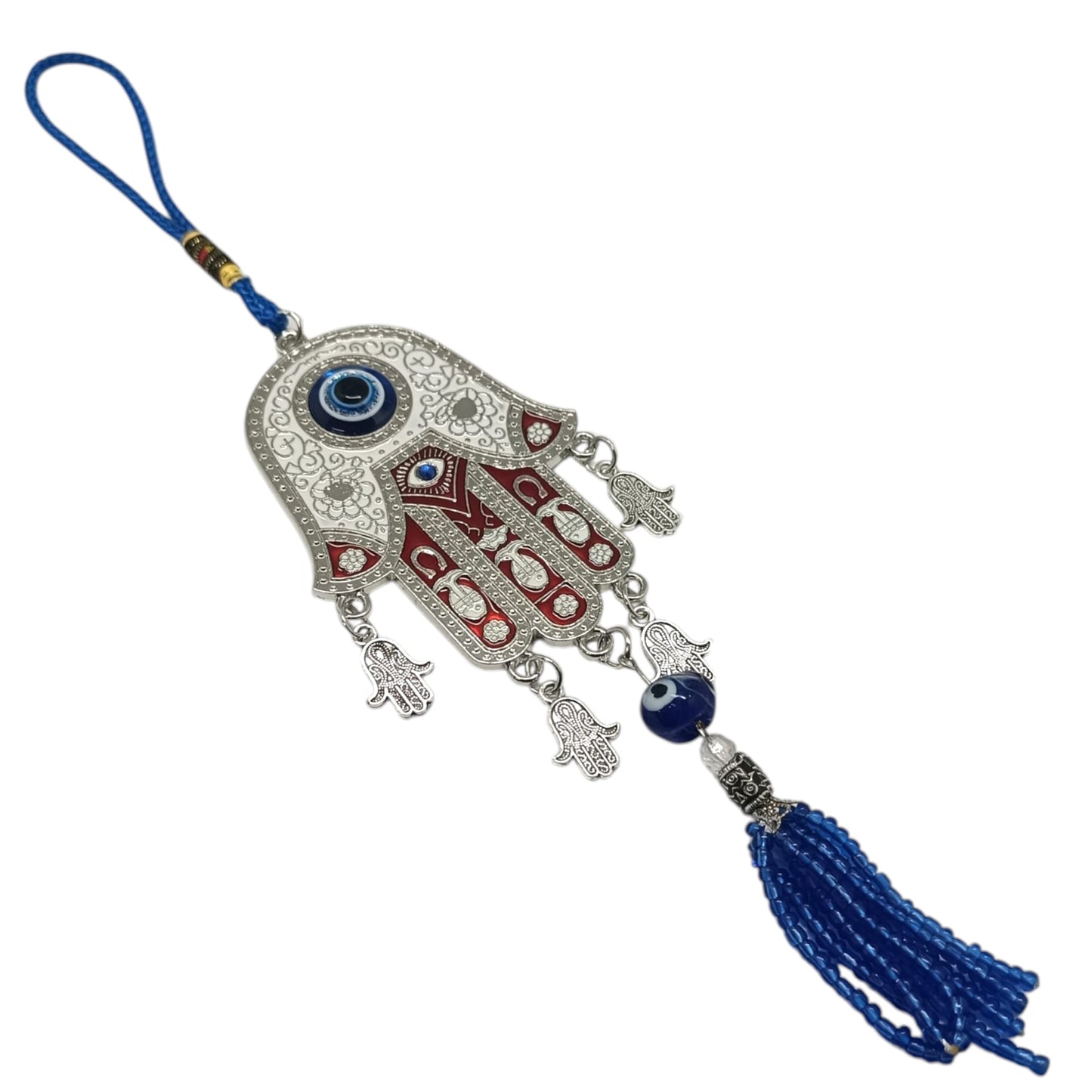 61713-02 Amuleto Ojo Turco Para Colgar 25X5,5 Cms Aprox