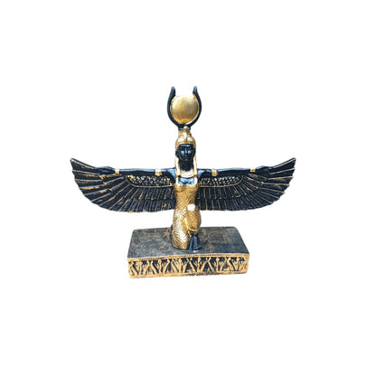 600103969 Figura Resina Diosa Egipcia Isis 13x17 Cms Aprox - stonez
