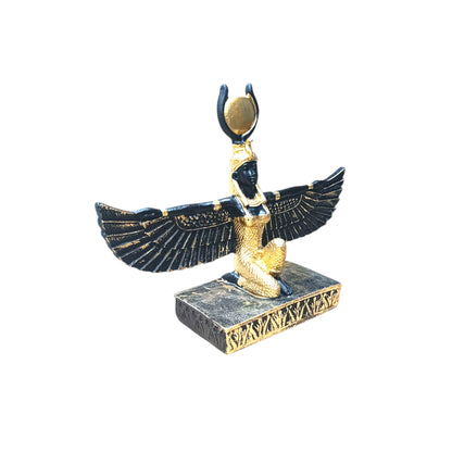 600103969 Figura Resina Diosa Egipcia Isis 13x17 Cms Aprox - stonez