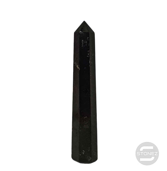 1114 Obelisco De 11 cm Aprox Turmalina Negra 0.085 gramos PC N2