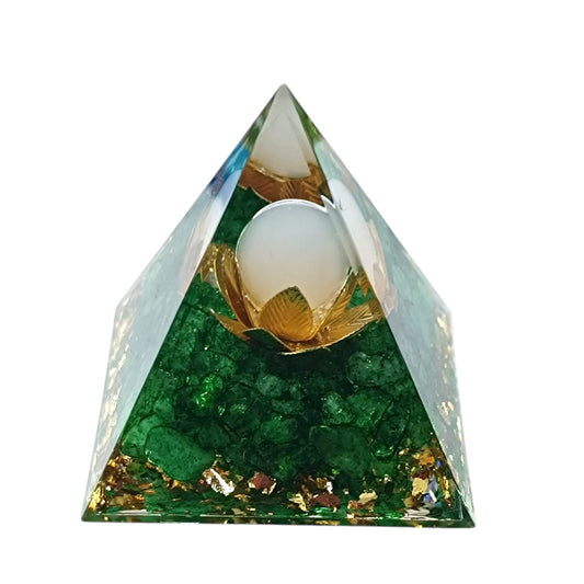Pirámide Orgonita Con Mineráles 5 Cms Aprox 400202371-028 - stonez