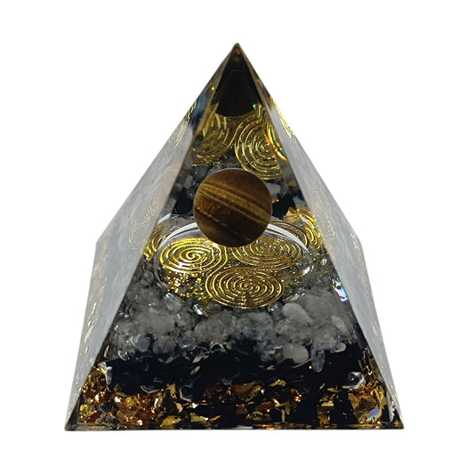 Pirámide Orgonita Con Mineráles 5 Cms Aprox 400202371-004A - stonez