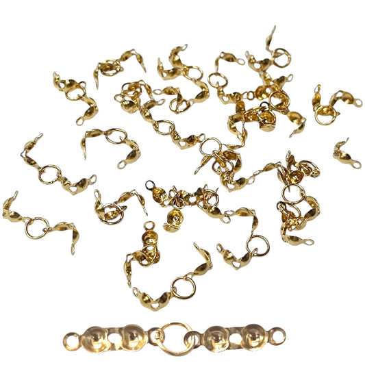 Paquete 5 Gramos Tapanudos Acero Dorado Ref: 600102388