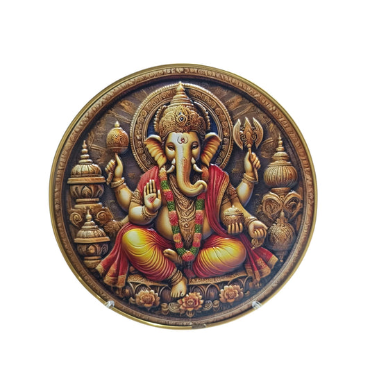 600103963 Figura Cuadro Ganesha 21 Cms Aprox
