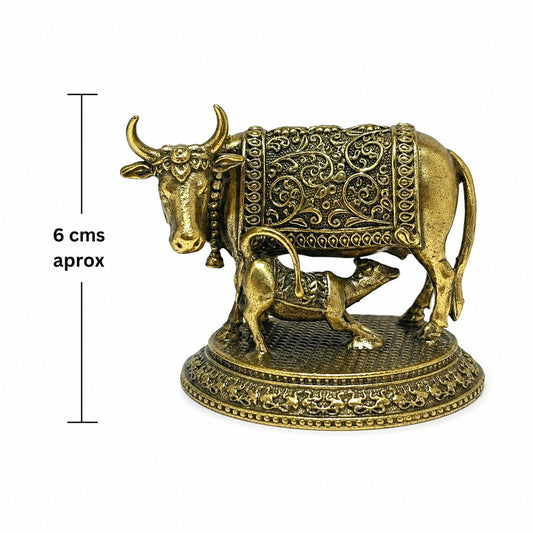 Figura En Latón Toro Nandi Vehiculo Vahana 6 Aprox UNIDADES LIMITADAS REF 600304375
