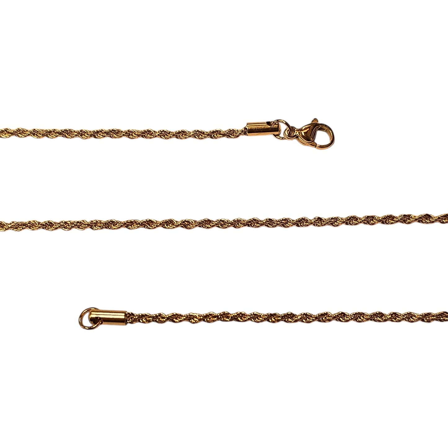 Cadena Acero Dorado 60 CMS Grosor 0.4 mm Aprox 600103790 BS211 - stonez