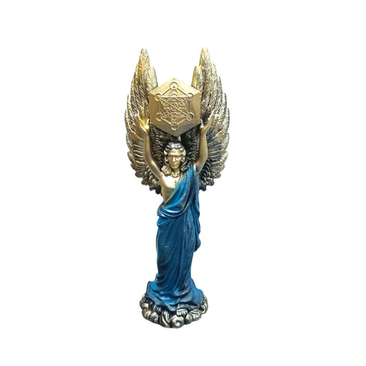 Figura En Resina Metatron 20 Cms Aprox Color Azul REF 600104555