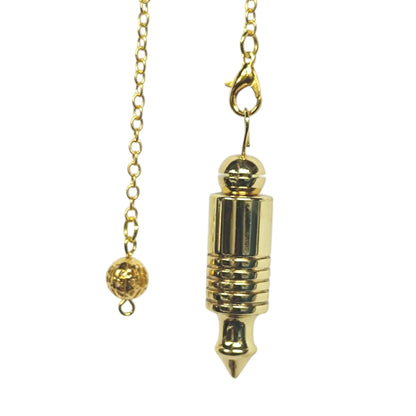 Pendulo Metal Dorado Parte Superior Con Rosca Para Testigo 600103554-02