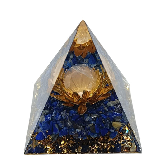 Pirámide Orgonita Con Mineráles 5 Cms Aprox 400202371-027 - stonez