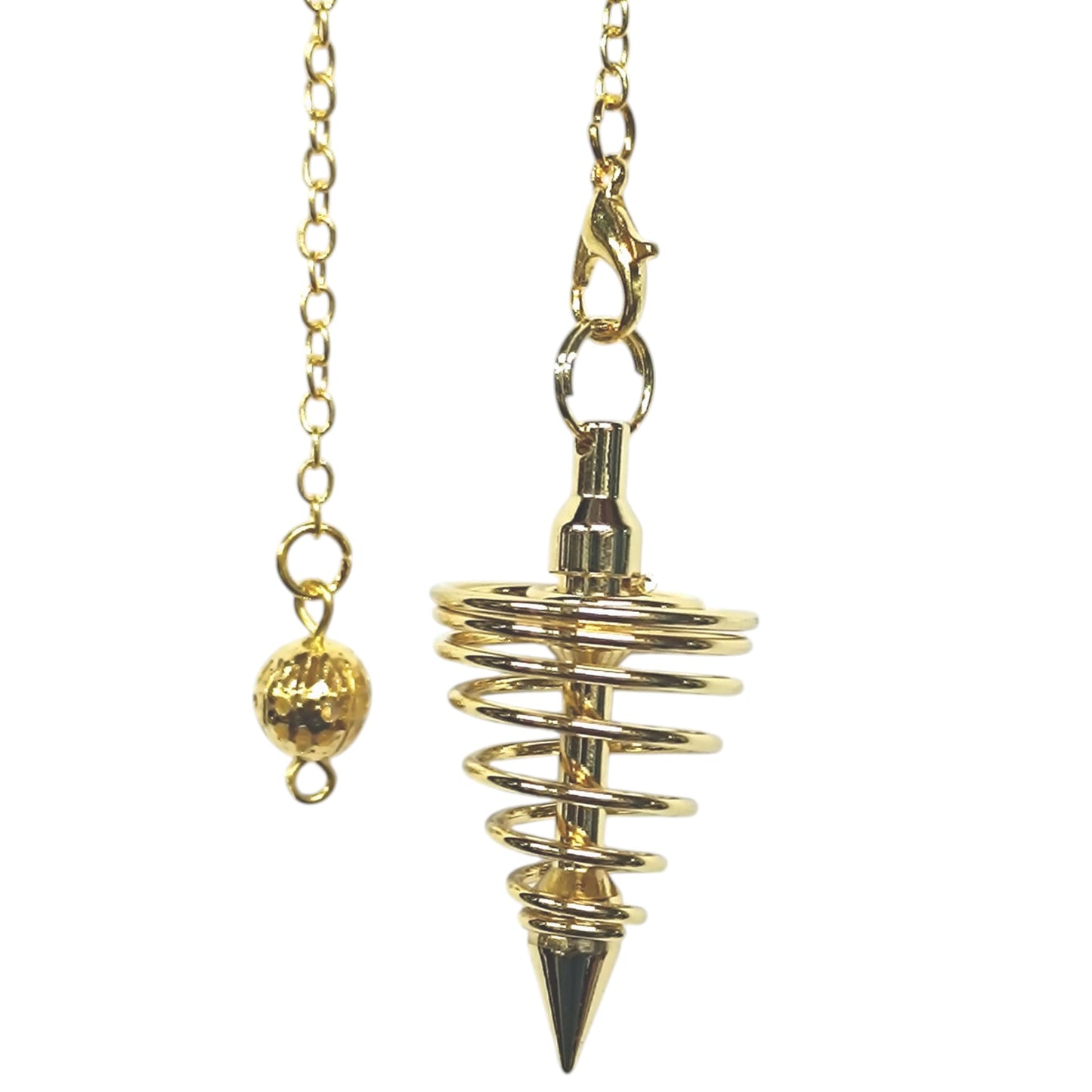 Pendulo Metal Muelle Color Dorado Ref: 600102200-02