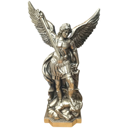 Figura Arcangel San Miguel 40 Cms Aprox Color Dorado 600104469