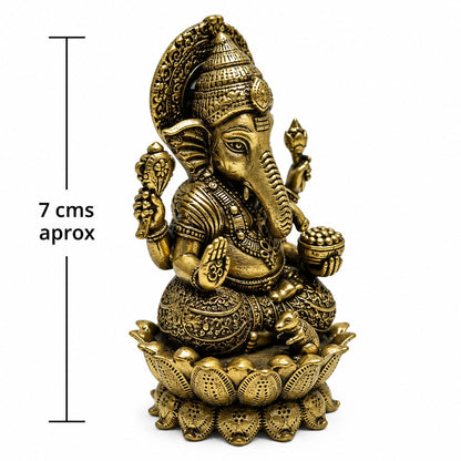 Figura En Latón Ganesha 7 Aprox UNIDADES LIMITADAS REF 600304375