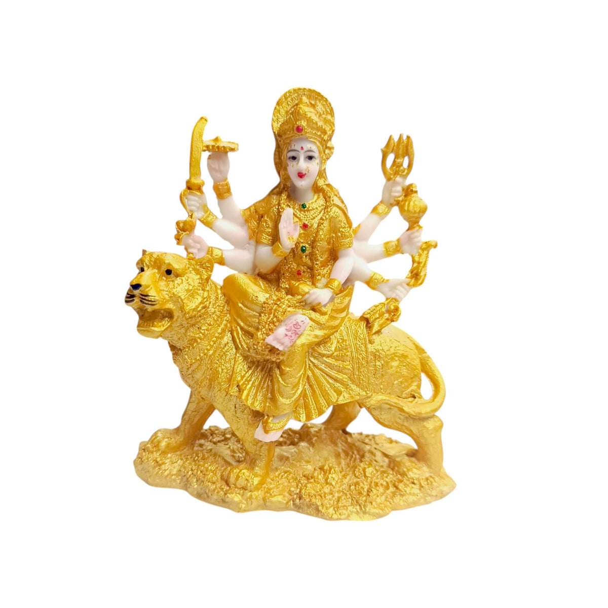 Figura En Resina Durga 13 Cms Aprox REF 600104542
