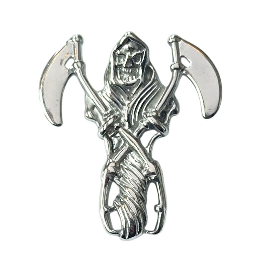 600104129-02 Colgante Acero Santa Muerte 45 mm