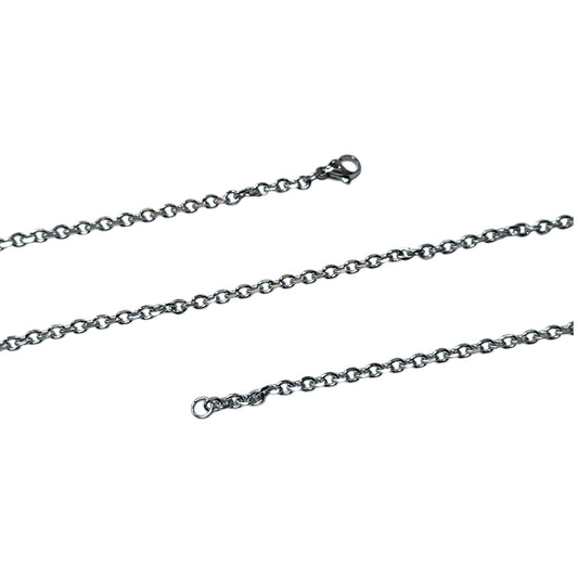 Paquete 5 Cadenas Acero 60 CMS Grosor 3 mm Aprox 600103590 A8 - stonez