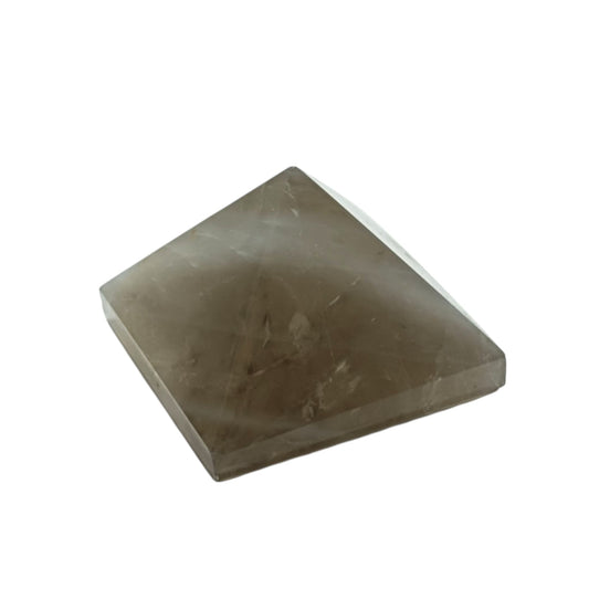 32257-77 Piramide Cuarzo Ahumado Tamaño Aprox. 2cm a 3cm