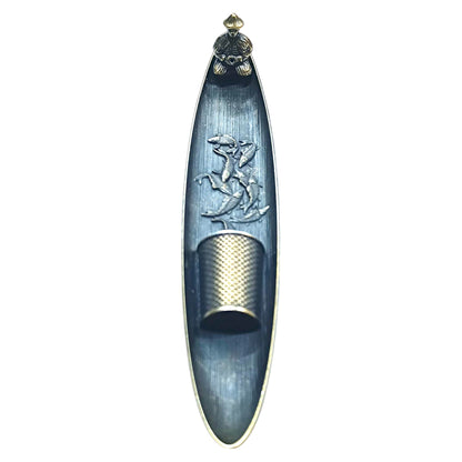 Quemador Incienso Canoa En Metal 22 Cms Aprox REF: 600104590