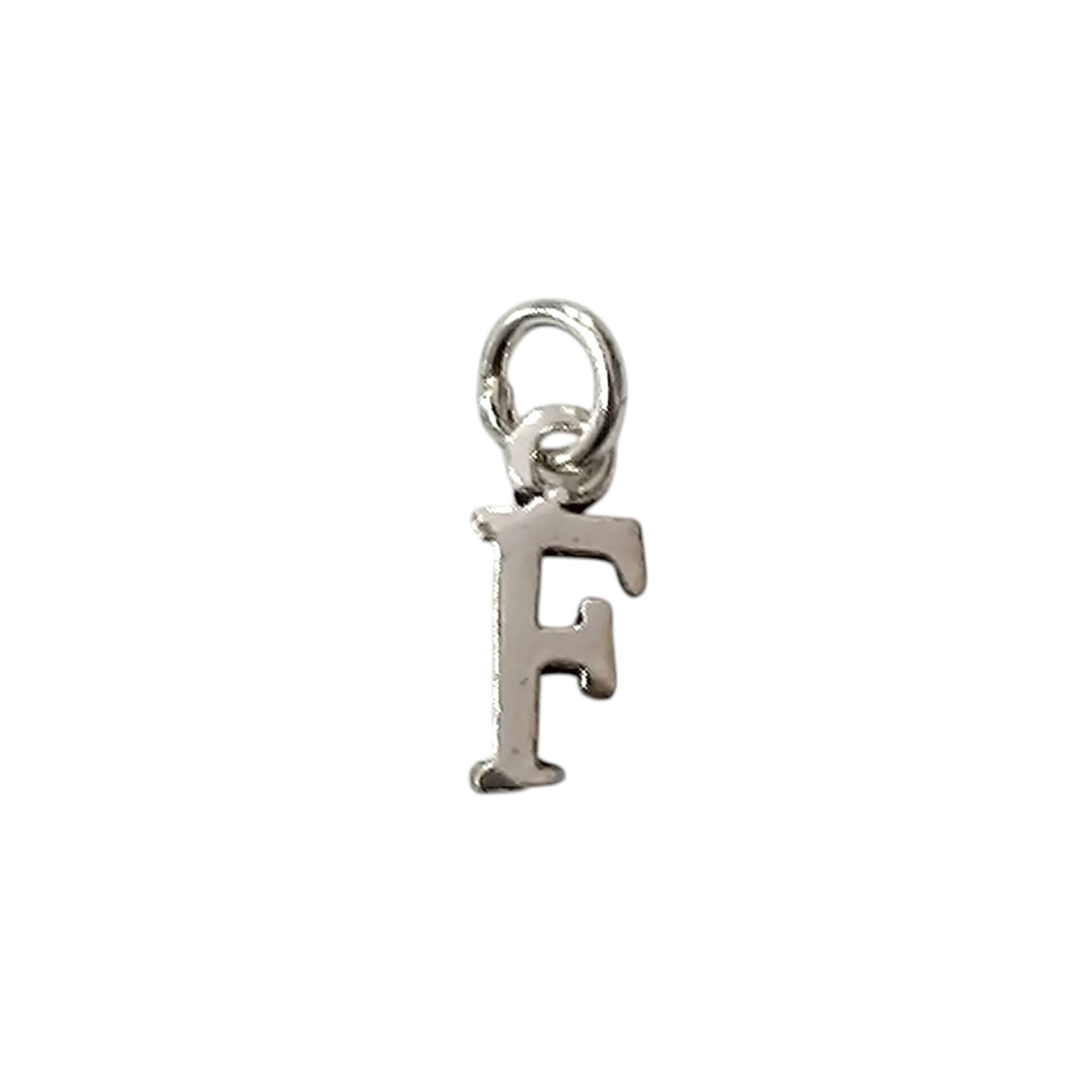Colgante De Plata 925 Letra F 10 mm Aporx 55293-06