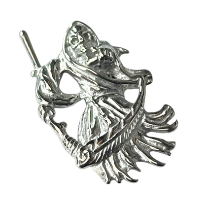 600104129-03 Colgante Acero Santa Muerte 45 mm - stonez