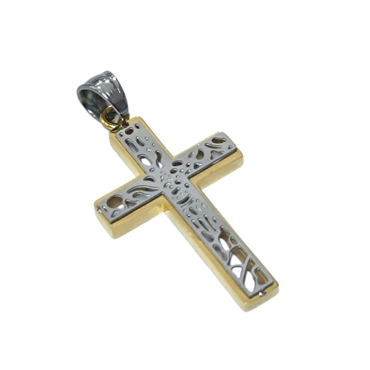 Colgante Acero Cruz 30 mm 600103461-09