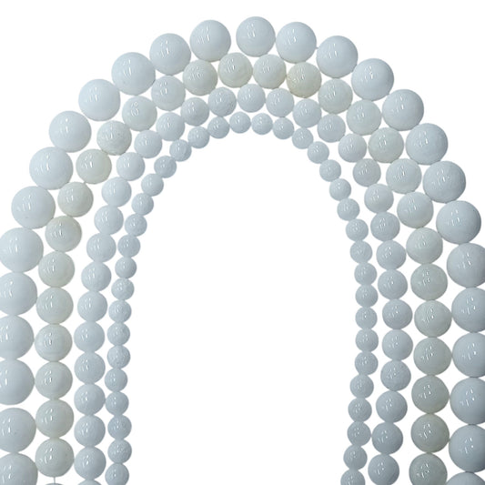 Tira Cuentas Tridacna Natural En 8 mm 42005