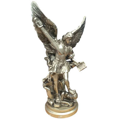 Figura Arcangel San Miguel 40 Cms Aprox Color Dorado 600104470