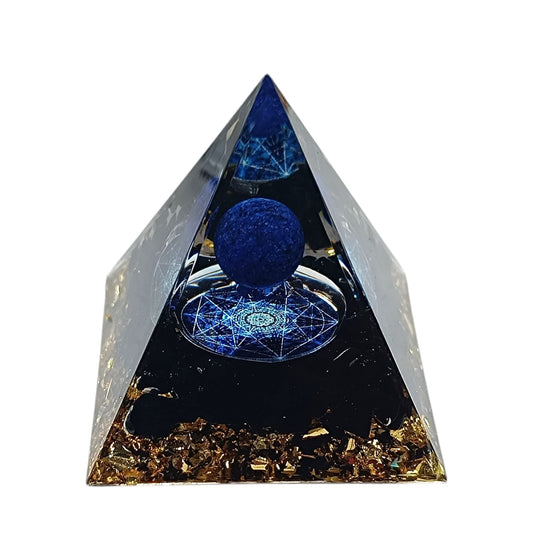 Pirámide Orgonita Con Mineráles 5 Cms Aprox 400202371-005A - stonez