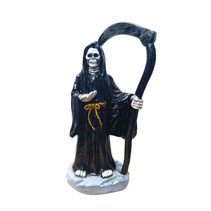 Figura Santa Muerte 23 Cms Aprox Color Negro Ref: 600104487