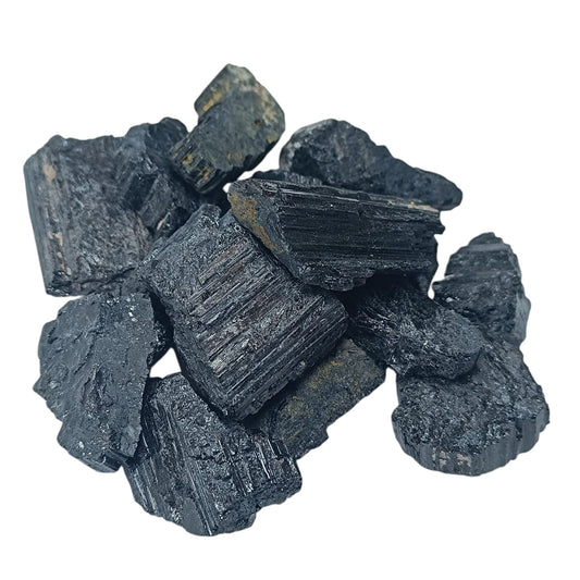 Paquete 500 Gramos En Bruto Turmalina Tamaños Variados 2 a 10 Cms Aprox - stonez