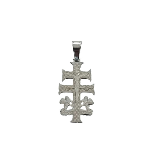 Colgante Acero Cruz Caravaca 20 mm 60927-23
