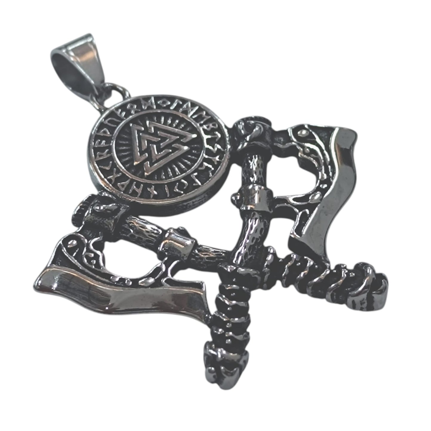 Colgante Acero Valknut 55 mm 600103477-01