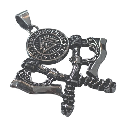 Colgante Acero Valknut 55 mm 600103477-01