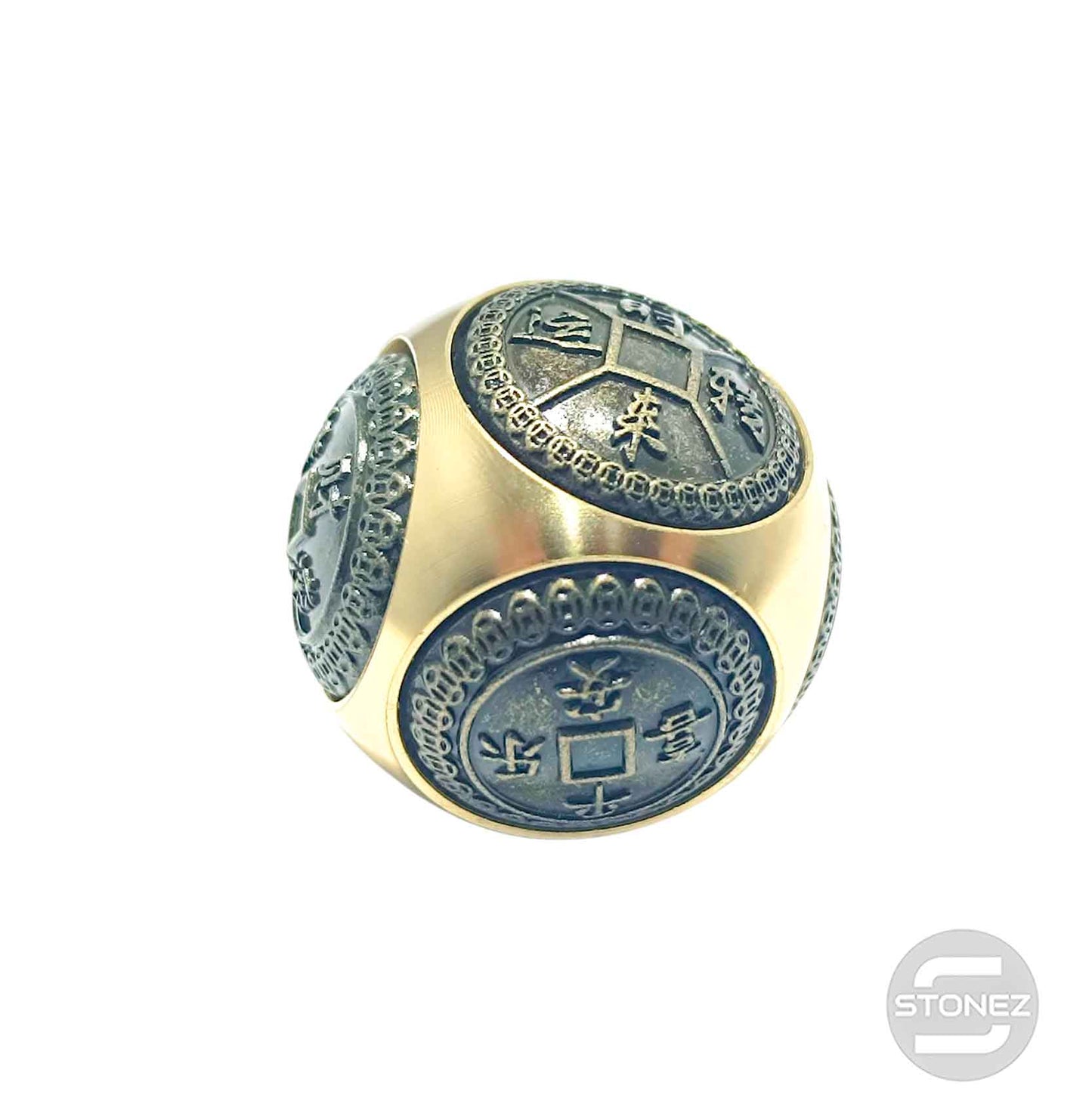 Esfera Metal Feng Shui Giratoria 3,5 Cms Aprox