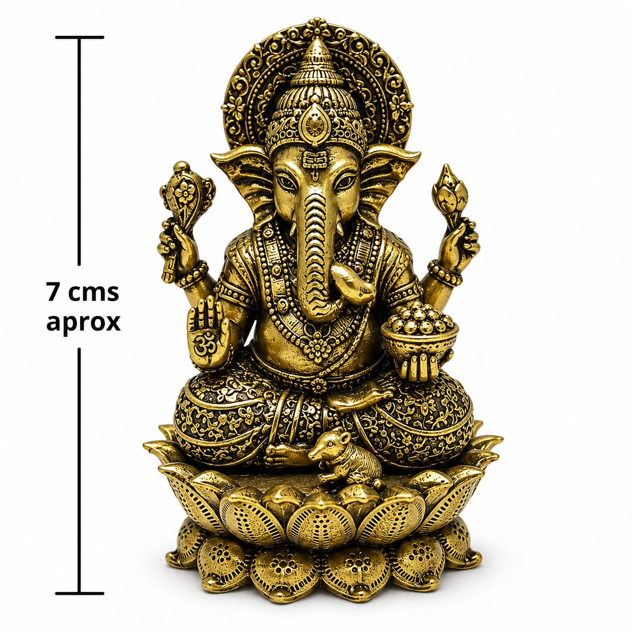 Figura En Latón Ganesha 7 Aprox UNIDADES LIMITADAS REF 600304375