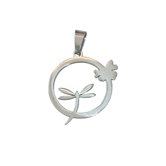 Colgante Acero Simbolo Libelula 20 mm 36162-14