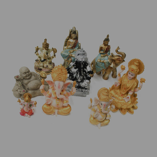 Figuras Ganesha, Buda, Laskmi