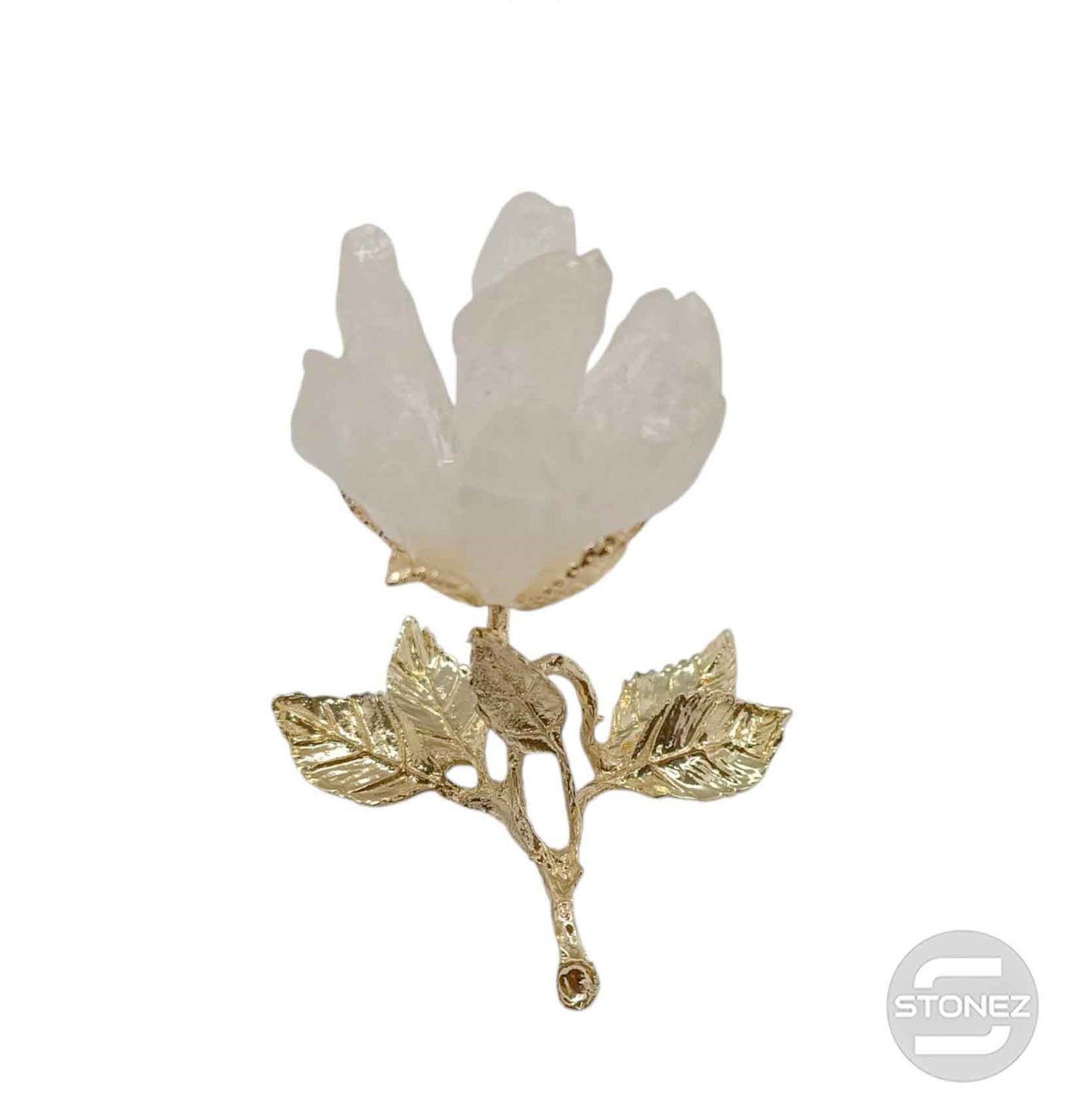 600103471  Druza Mineral Cuarzo Blanco Con Metal 9 Aprox (Cada Pieza Es Unica Y Puede Ser Ligeramente Diferente