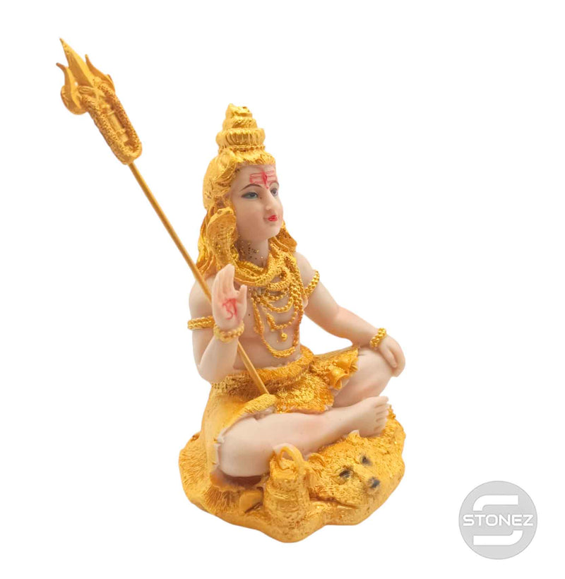 Carregue a imagem no visualizador da galeria, 600102402 Figura En Resina Shiva 14x10 Cms Aprox
